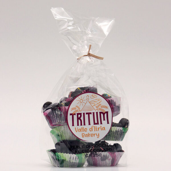 Perle di nocciola al cioccolato