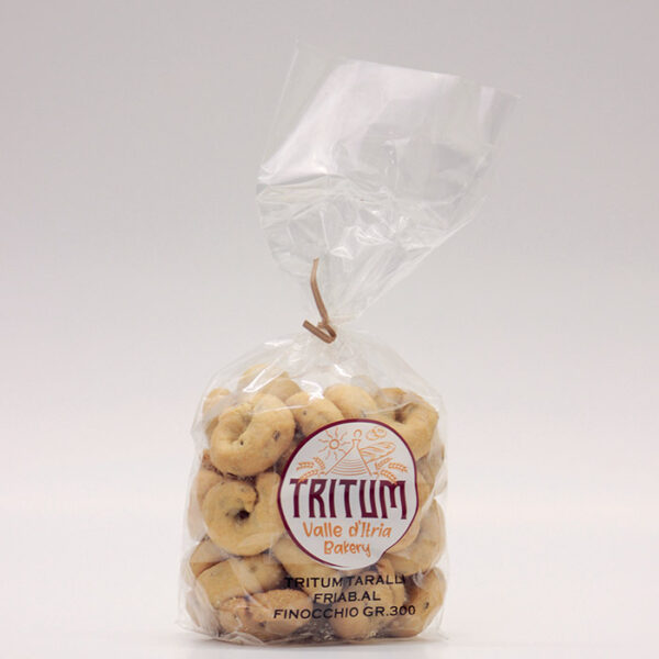 Taralli friabili al finocchio