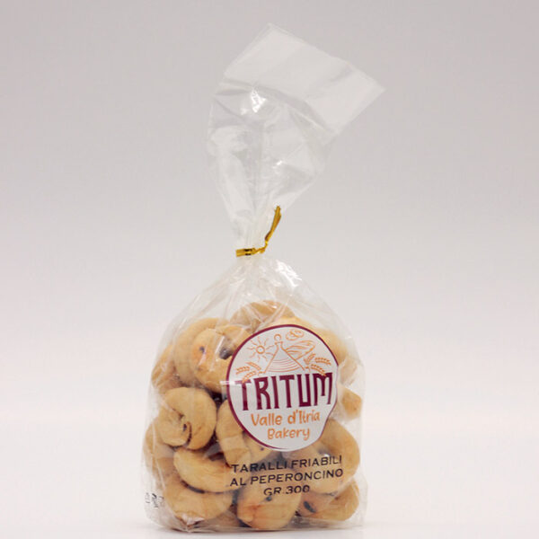 Taralli friabili al peperoncino