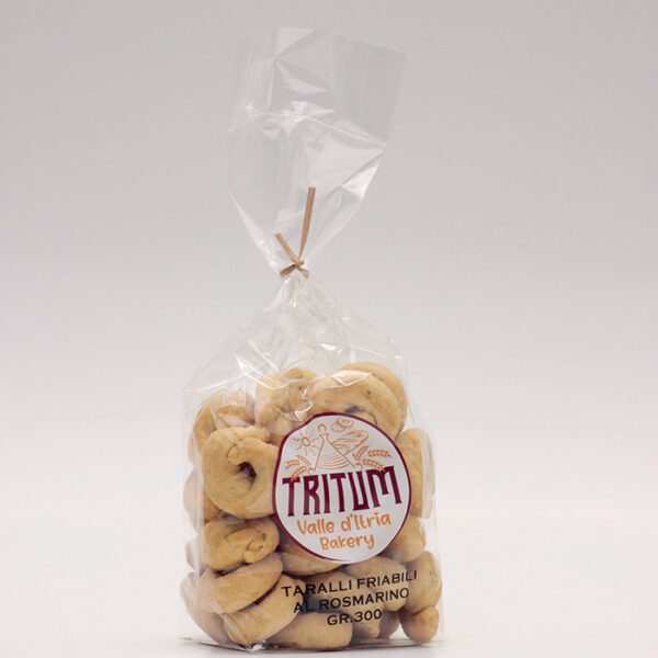 Taralli friabili al rosmarino