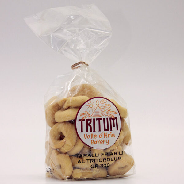 Taralli friabili al tritordeum